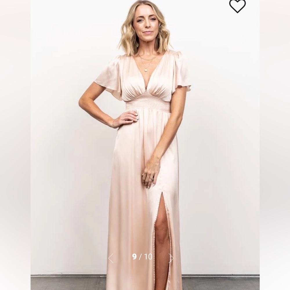 Baltic Born Prague Dress in Champagne. Never worn, still has tags